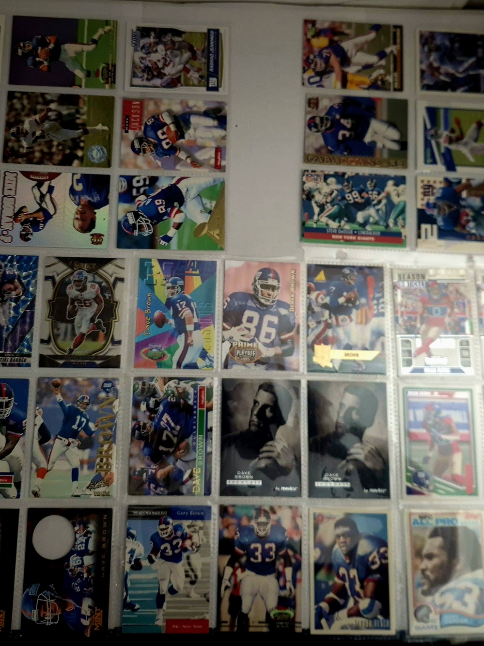 New York Giants Football Card Lot Malik Nabers RC Jersey Patch 40+